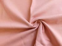 Brushed Cotton Flannel Fabric Material Wynciette DUSTY PINK